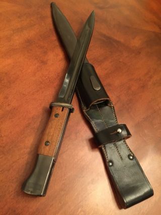 Minty Ww2 German Mauser 98k Rifle Bayonet Alex Coppel 1937 & Frog Wwii