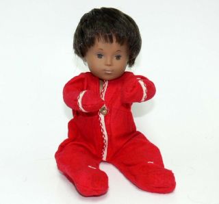 Early Sasha Baby Doll Girl Lightly Sexed With Vintage Flannel Sleeper