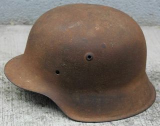 Ww2 German Wh M42 M 42 Helmet Shell See It