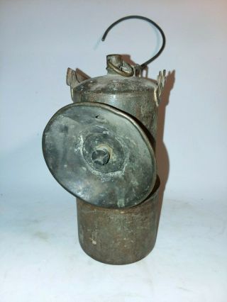 Old Miners Lantern Antique Carbide Lamp