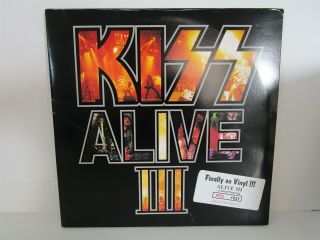 Kiss Alive Iii 3 Detroit Rock City Limited Pressing Red Vinyl Album Record Lp