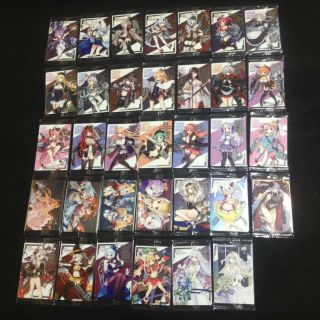 Bandai Azur Lane Wafers Part.  2 Full Complete 34 Types Secret Japan Limited Rare