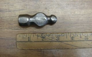 Old Tools,  Vintage Stanley Jobmaster 4.  4oz.  Ball Peen Hammer Head,  2 - 5/8 ",  Exc