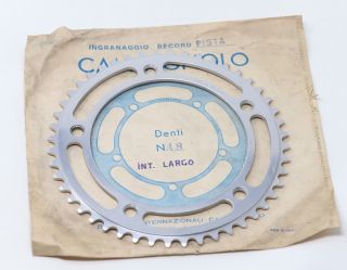 Nos Campagnolo Nuovo Record Vintage 60s Track Chainring 151 Bcd 48t 1/8 - Nib