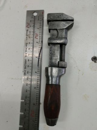 Vintage Girard Wrench Mfg.  Co.  Usa Adjustable Monkey Wrench