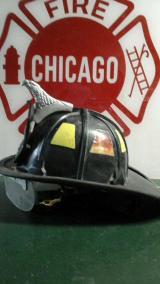 Chicago Fire Department Helmet and Shield 3