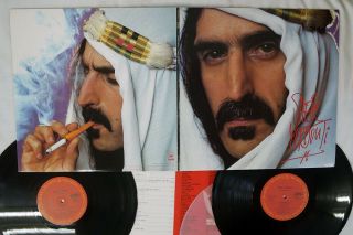 Frank Zappa Sheik Yerbouti Cbs/sony 40ap - 1357,  8 Japan Mastersound Vinyl 2lp