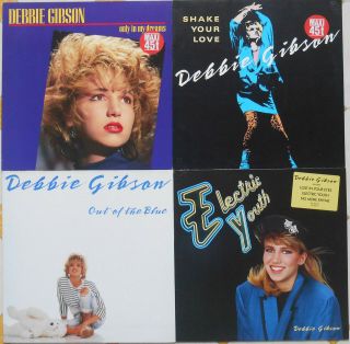 Debbie Gibson Set Of 2xlp,  2x12 " Out Of The Blue,  Electric Youth Nmint