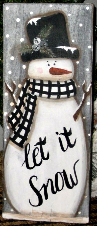 Kit Di Ricamo Su Tela Plastica Mary Maxim – Pupazzo Di Neve Let It Snow – 7 Tele, Filato, Ago E Istruzioni Per Creazioni Natalizie