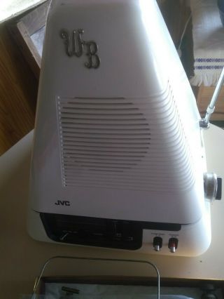 Vintage Jvc Portable Tv/radio