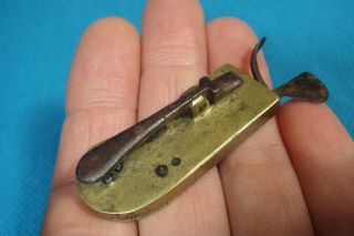 Old Antique Medical Tool Blood Letting Scarificator Bleeding Tool Brass & Iron 3