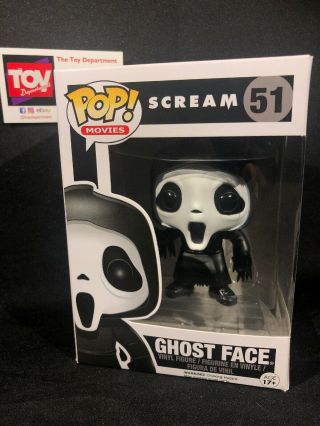 Funko Pop & Protector - Horror Scream 51 Ghost Face Vinyl Figure