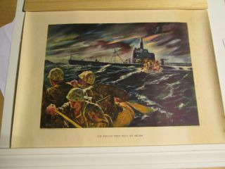 Wwii Submarine Poster Electric Boat Company World War 2 - 19 " X 24 "