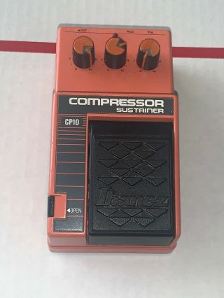 Ibanez Cp10 Compressor Sustainer Guitar Effect Pedal 1980 