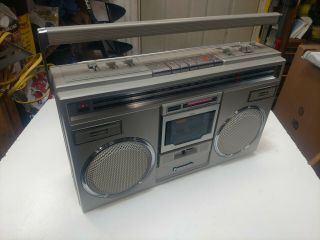 Vintage Panasonic Rx - 5100 Am - Fm Stereo Cassette Recorder Boombox Ghetto Blaster
