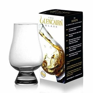 Glencairn Whisky Glass Nosing Tasting Whiskey 1 2 4 6 8 Made In Scotland