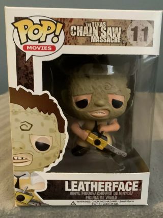 Funko Pop Horror Movie The Texas Chainsaw Massacre - Leatherface 11 Vaulted