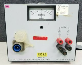 Vintage Fluke 80e Voltage Divider 80e - 5 V - 20