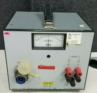 Vintage FLUKE 80E Voltage Divider 80E - 5 V - 20 2
