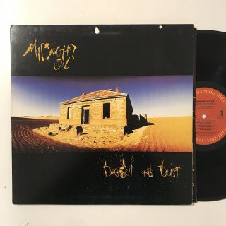 Midnight Oil - Diesel And Dust Vinyl Lp Gatefold Bfc 40967 Columbia Ex