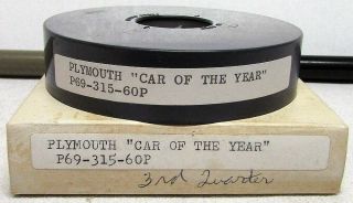 1969 Plymouth Road Runner Car Of The Year Vintage Tv Ad Commercial 16 Mm Orig