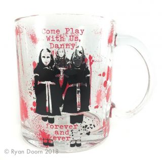 The Shining Horror Movie Coffee Mug 17.  5oz Twins Come Play With Us Danny