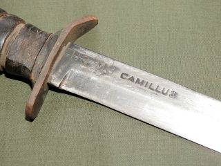 Us Army Ww2 D - Day Paratrooper Airborne Camillus Blade Marked M - 3 Trench Knife