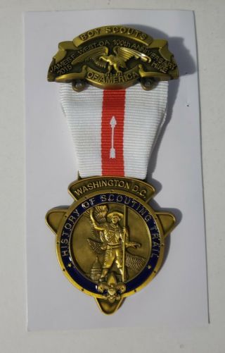 Boy Scout Oa Order Of The Arrow 2015 Centennial Hike James E West Trail Medal