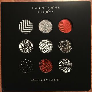 Twenty One Pilots Blurryface Limited White Vinyl /black Splatter Rare