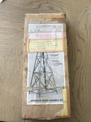Rare Aermotor Windmill Salesman’s Sample Advertising Display
