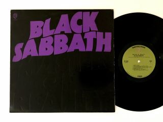 Black Sabbath – Master Of Reality Rare 1st Label W/poster