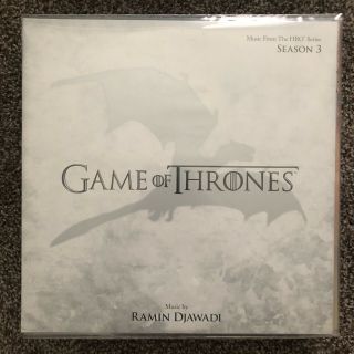 Game Of Thrones Season 3 Soundtrack Blood Red Vinyl 2lp Record Barnes Noble Nm