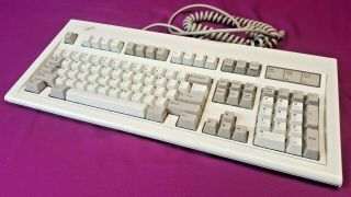 Vintage Ibm Model M Ps/2 Clicky Buckling Spring Keyboard 1391401 With Cord