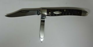 Vtg 1970 Case Xx Usa 10 Dot 62087 Medium Jack/pocket Knife - Bone - 3 1/4 " Closed
