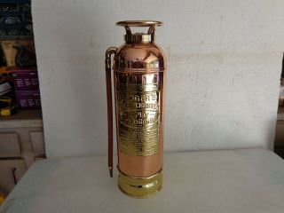 Badgers Brass Based Copper Fire Extinguisher