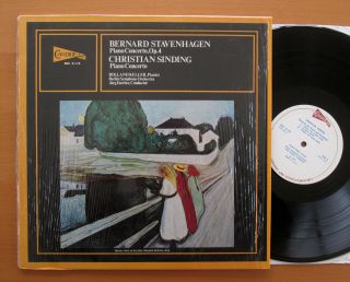 Qce 31110 Stavenhagen Sinding Piano Concerto Rolland Keller Nm Candide Quad
