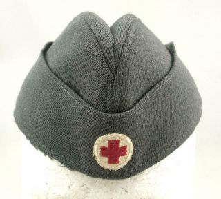 Ww2 Wwii German Red Cross Drk Deutsches Rotes Kreuz Overseas Hat