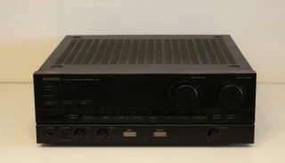 Vintage Kenwood A - 92 Stereo Integrated Amplifier Amp W/ Da Converter Black