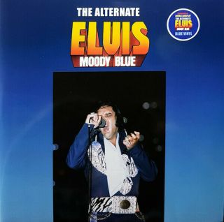 Elvis Presley Alternate Moody Blue Rare 2 Lp Set - Hepcat [blue Vinyl]