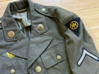 WW2 US Army Dress Uniform Set 83rd Inf Div Normandy 3