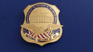 President Bill Clinton 1993 Inauguration Badge National Gallery Of Art
