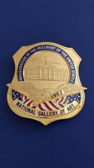 President Bill Clinton 1993 Inauguration Badge National Gallery of Art 2