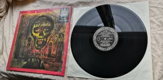 Slayer Seasons In The Abyss 1st Press Stickered Shrink Sleeve 1990.  Mint/ex Con