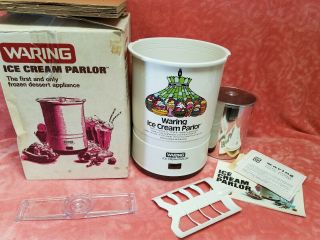 Vintage Waring Ice Cream Parlor Cf520 - 1 Appears To Be In Rough,  Open Box