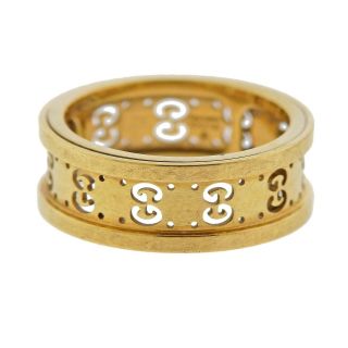 Gucci 18k Gold Band Ring