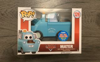 Funko Pop Disney Pixar 2015 Nycc Exclusive Cars 2 Mater 129 (dinoco)