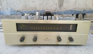 The Fisher Fm - 100b Fm Tube Tuner Vintage Stereo Tuner Fm - 100 Parts