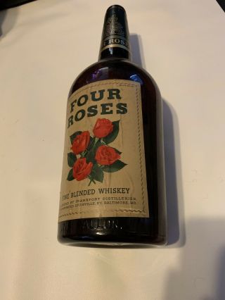 Four Roses Fine Blended Whiskey One Gallon Bottle
