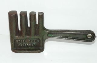 Vintage Steel Chain Detacher Tool Inv13757