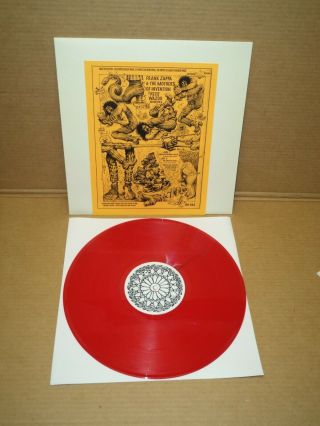 Frank Zappa Mothers Rare Live Lp Red Vinyl 80 Copies Made 30/80 Wazoo 1972 Tmoq